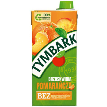 NAPÓJ JABŁ/BRZOSKW TYMBARK 1L KART.