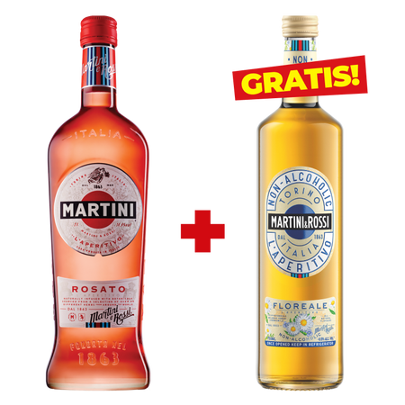 WERMUT MARTINI ROSATO + Napój za 1 grosz!