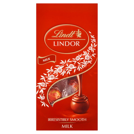 PRALINY LINDOR MILK BAG 100G