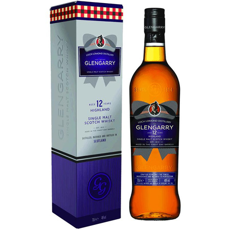 WHISKY GLENGARRY SINGLE MALT 12YO 0,7L