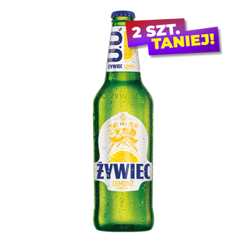 PIWO ŻYWIEC LEMONŻ COLA 0% 0,5L BUT. ZW.