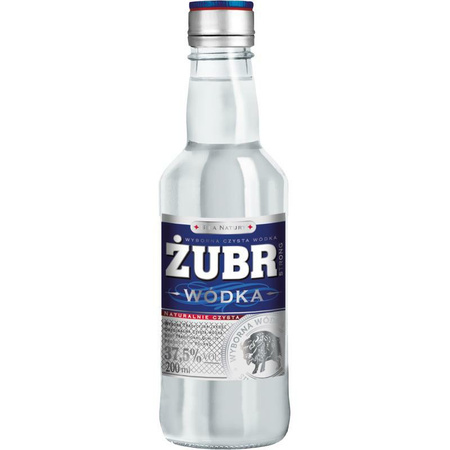 WÓDKA ŻUBR STRONG 37,5% 0,2L