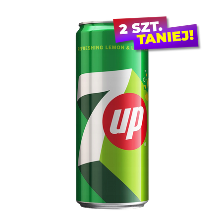 NAPÓJ 7UP GAZ 330ML PEPSI PUSZ