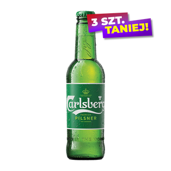 PIWO CARLSBERG PILSNER 0,5L BUT. BZW.