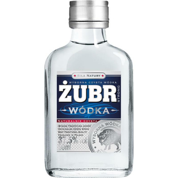 WÓDKA ŻUBR STRONG 37,5 % 0,09L
