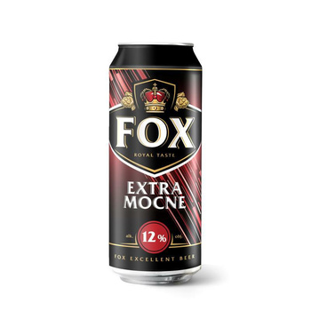 PIWO FOX EXTRAMOCNE 12% 0,5L PUSZ.