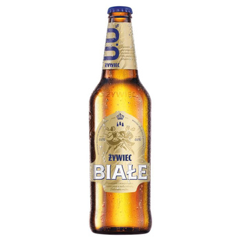 PIWO ŻYWIEC BIAŁE 0% 0,5L BUT. ZW.