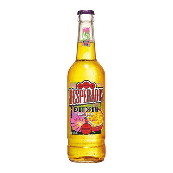 PIWO DESPERADOS EXOTIC RUM 4,5% 0,4L BUT. BZW.