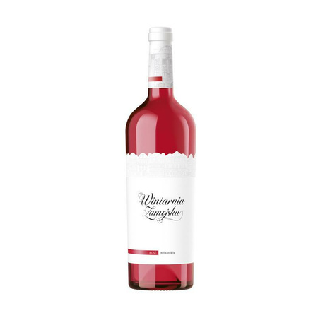 WINO WINIARNIA ZAMOJSKA ROSE  10,5% R/PS 0,75L