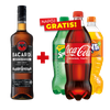 Zestaw RUM BACARDI CARTA NEGRA 37,5% 0,70L + napój za 1 grosz
