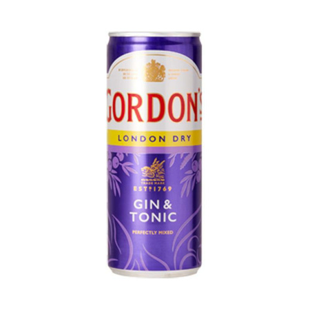2 x DRINK GORDONS & TONIC 6,4% 0,25L