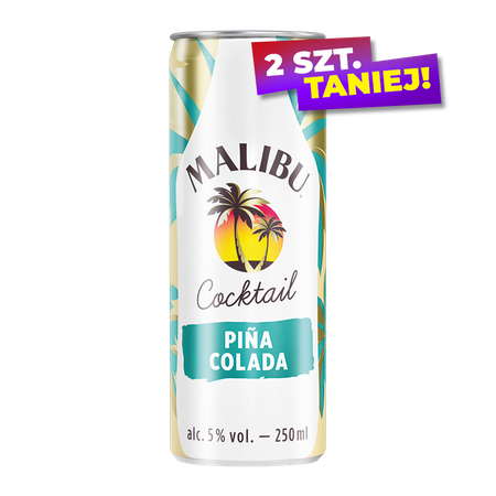 DRINK MALIBU PINA COLADA 5% 0,25L PUSZ.