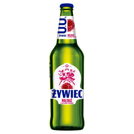 PIWO ŻYWIEC MALINAŻ &NUTA TRAWY CYTRYNOWEJ 0% 0,5L BUT ZW