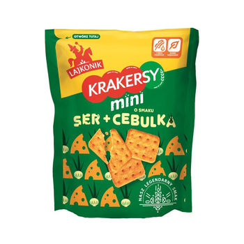 KRAKERSY MINI SER-CEBULKA 100G