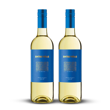 2 x WINO ENTRE VINAS MACABEO 12% B/PW 0,75L