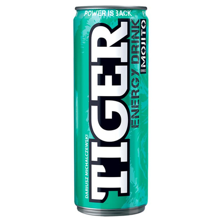 NAPÓJ ENERGETYCZNY TIGER MOJITO 0,25L PUSZ.