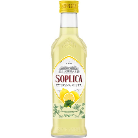 SOPLICA CYTRYNA MIĘTA  25% 0,2L