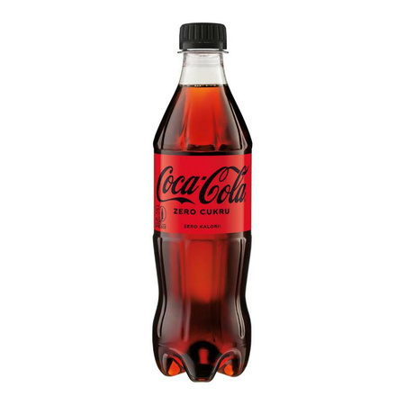 NAPÓJ COCA COLA ZERO CUKRU 0,50L PET