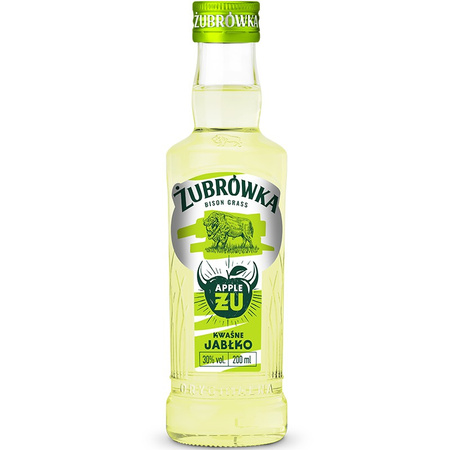 ŻUBRÓWKA FRESH KWAŚNE JABŁKO 30% 0,2L