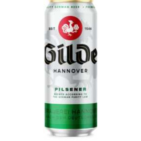 PIWO GILDE PILSNER 4,9% 500 ml PUSZKA