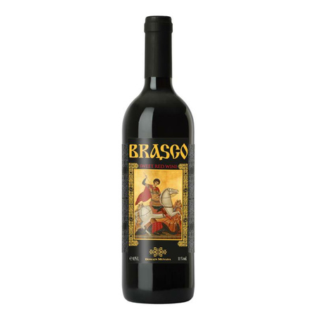 WINO BRASCO SWEET RED WINE C/S 11%  0,75L