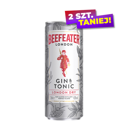 DRINK BEEFEATER GIN & TONIC 4,9% 0,25L PUSZ.