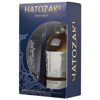 WHISKY HATOZAKI WHISKY BLENDED 40% 0,7L + HIGHBALL GLASS