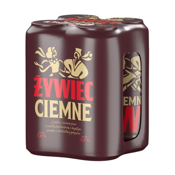 PIWO ŻYWIEC CIEMNE 4PACK PUSZ.