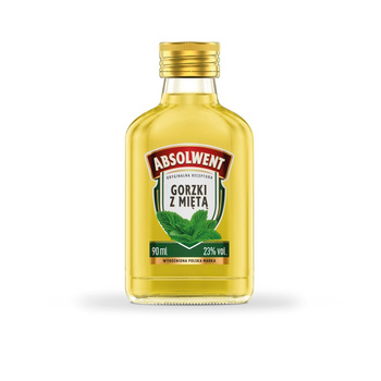 ABSOLWENT GORZKI Z MIĘTĄ 0,09L 23%
