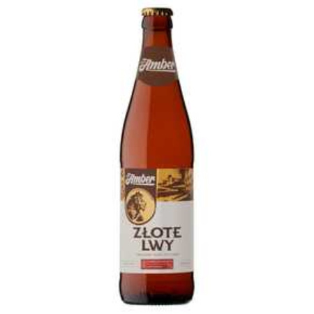 PIWO ZŁOTE LWY 5,5% AMBER 0,5L BUT BZW