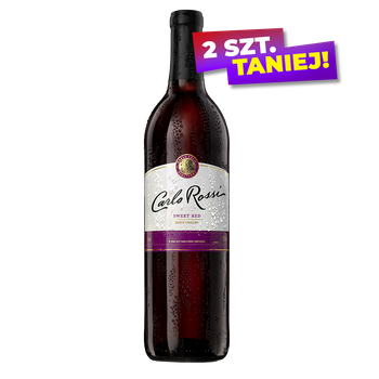 WINO CARLO ROSSI RED SWEET 0,75L 9%
