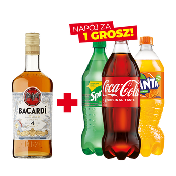 RUM BACARDI ANEJO CUATRO 40% 0,7L