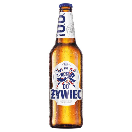 PIWO ŻYWIEC 0% 0,5L BUT. ZW.