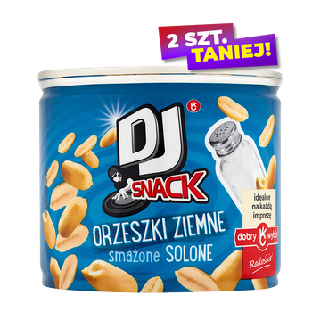 ORZESZKI ZIEMNE OK SOLONE 150G PUSZKA