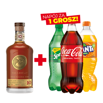 RUM BACARDI DIEZ 40% 0,7L