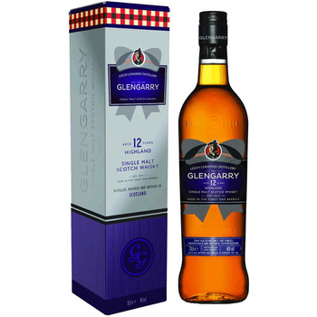 WHISKY GLENGARRY SI MALT WHISKY 12YO 46% 0,7L KARTONIK