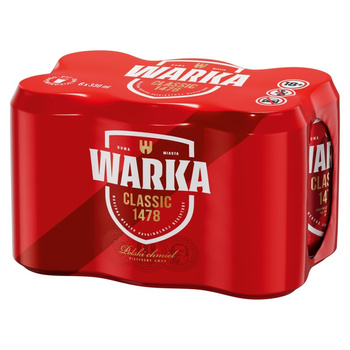 PIWO WARKA 0,33L 6PACK PUSZ.