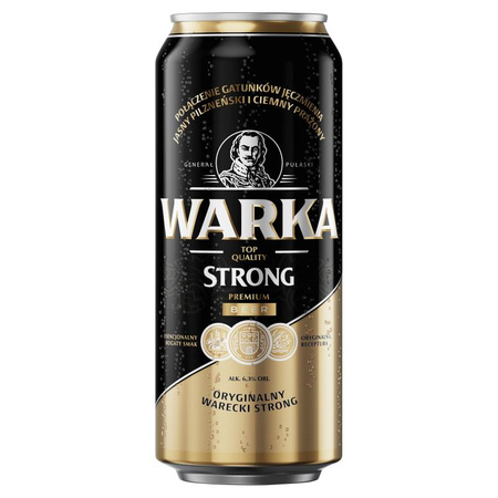 PIWO WARKA STRONG 0,5 L PUSZKA SZT.