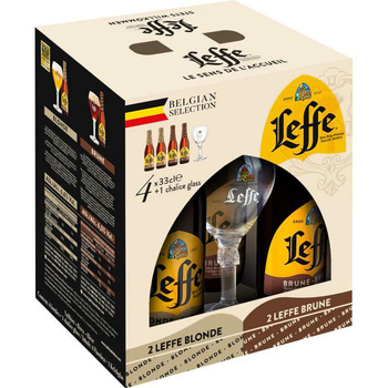 PIWO LEFFE GIFTPACK 0,33L 4PACK.BUT.BZW