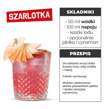 DRINK SZARLOTKA