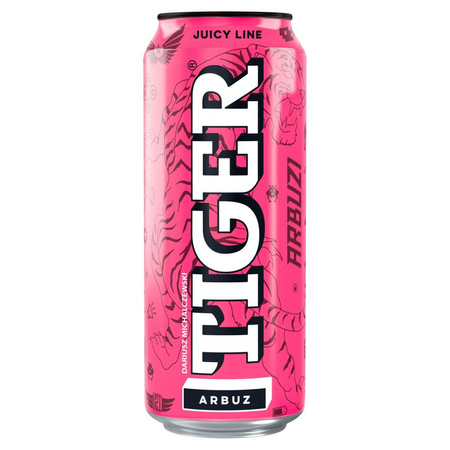 NAPÓJ ENERGETYCZNY TIGER  ARBUZI 0,5L PUSZ.