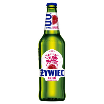 PIWO ŻYWIEC MALINAŻ &NUTA TRAWY CYTRYNOWEJ 0% 0,5L BUT ZW
