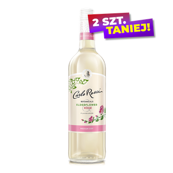 WINO CARLO ROSSI BOTANICALS ELDERFLOWER & ROSE 10% 0,75L