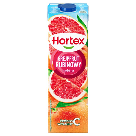 NEKTAR GREJPFRUT RUBINOWY HORTEX 1L KART.