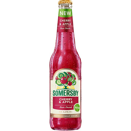 PIWO SOMERBY CHERRY&APPLE 4,5% 0,4L BUT.BZW.