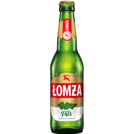 PIWO ŁOMŻA PILS 0,33L BUT.BZW.