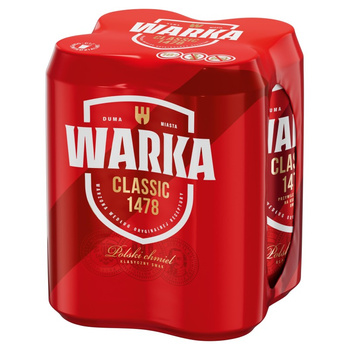 PIWO WARKA 0,5L 4PACK PUSZ.
