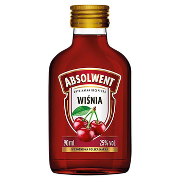 ABSOLWENT WIŚNIA 25%  0,09L