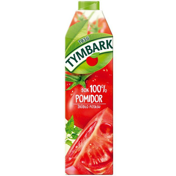 SOK ZE ŚWIEŻYCH POMIDORÓW TYMBARK 1L KART.