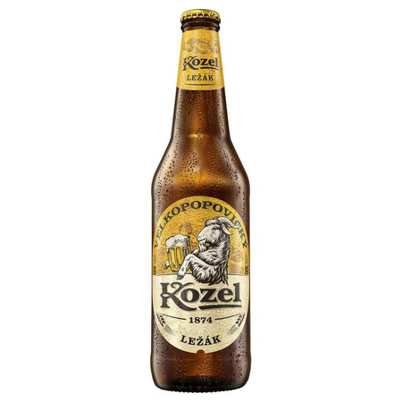 PIWO KOZEL LEZAK 0,5L BUT. ZW.